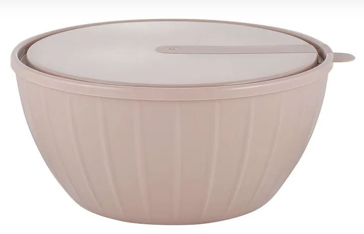 Салатник Sugar&Spice Vanilla с крышкой 5л латте